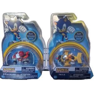 NKOK Sonic & Sega All-Stars Racing SONIC & TAILS Die-Cast Airplane (Brand New)